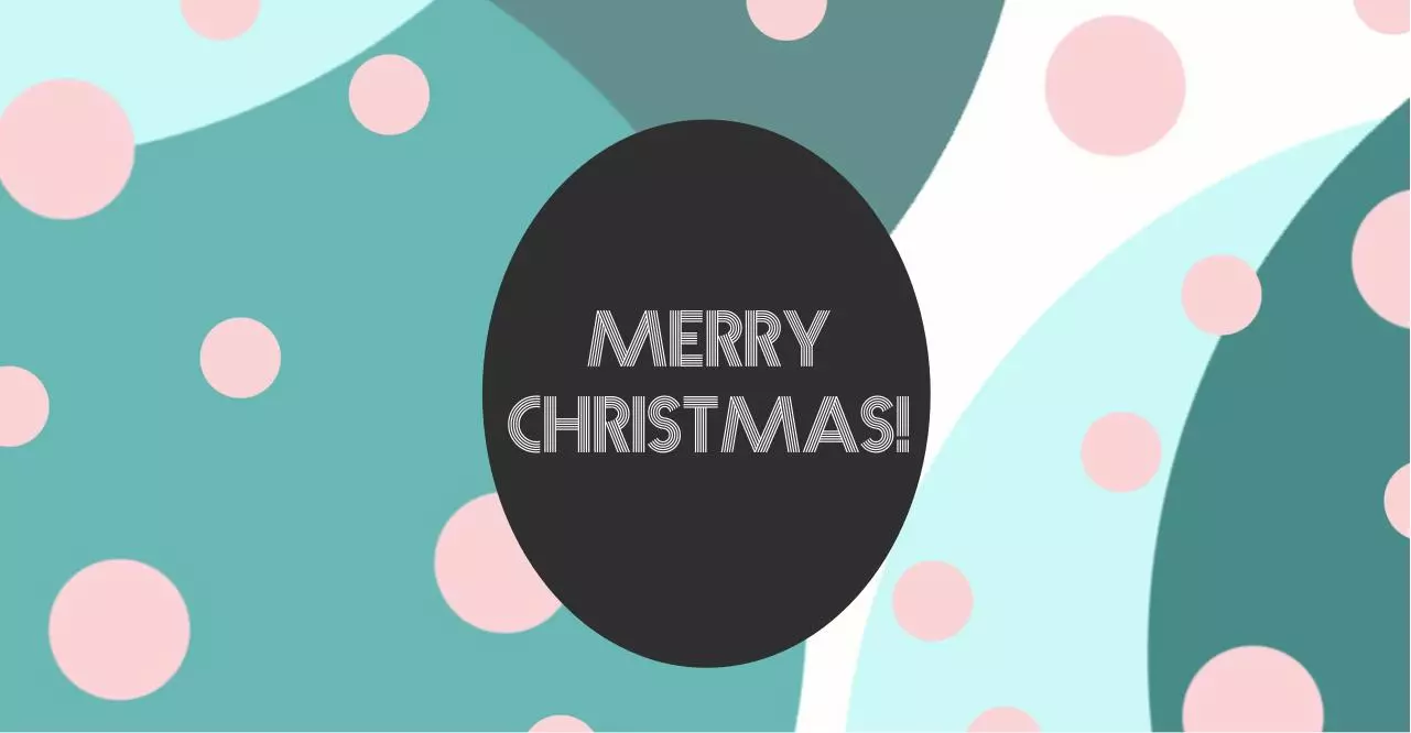 Document preview - Green and pink Merry Christmas Label.pdf - Page 1/1