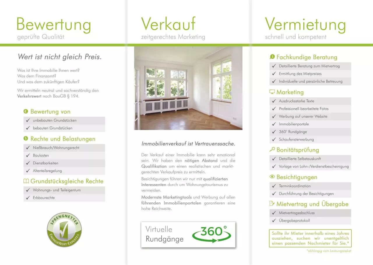Document preview - Leistungen vcw-immo.pdf - Page 1/1