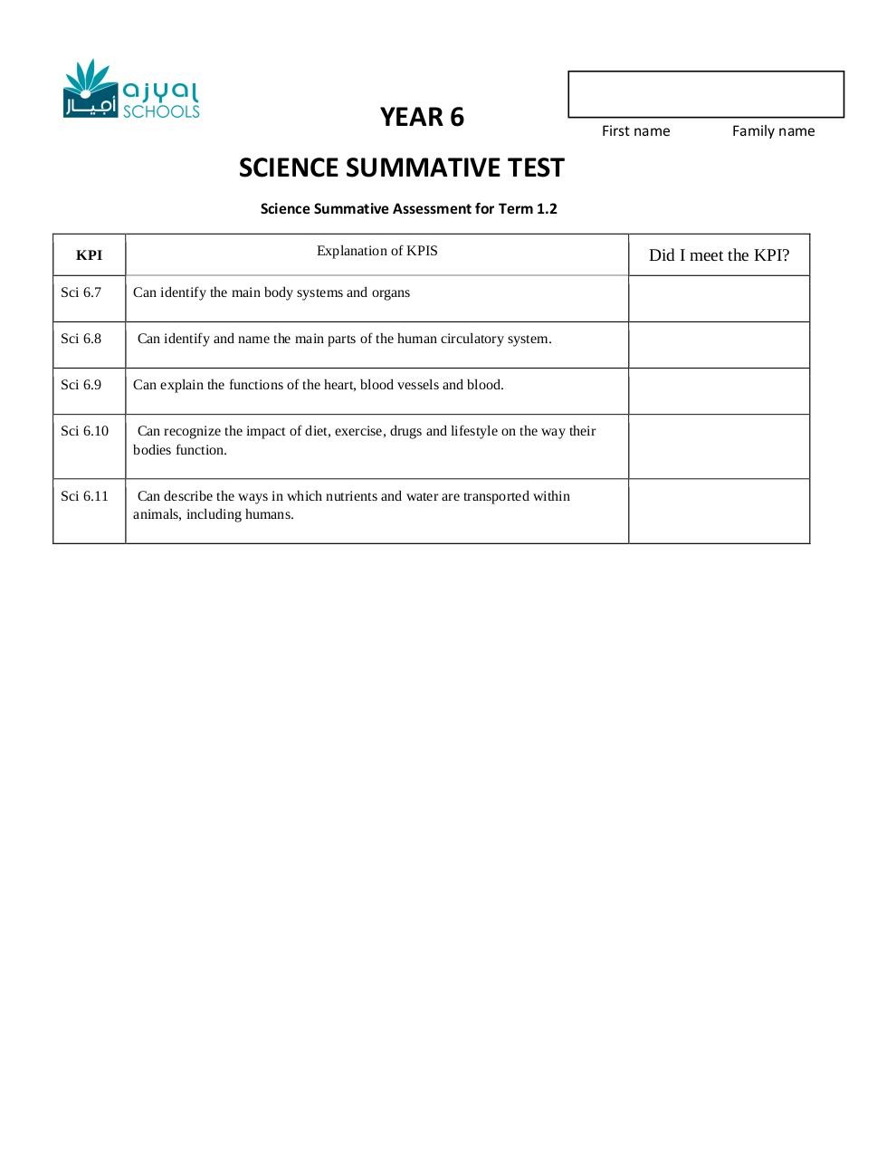 SCIENCE TEST - T1H2.pdf - page 1/6