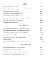 Page 3, Naujos meniu kainos maistas new