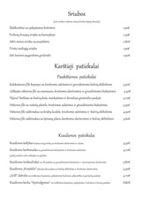 Page 4, Naujos meniu kainos maistas new