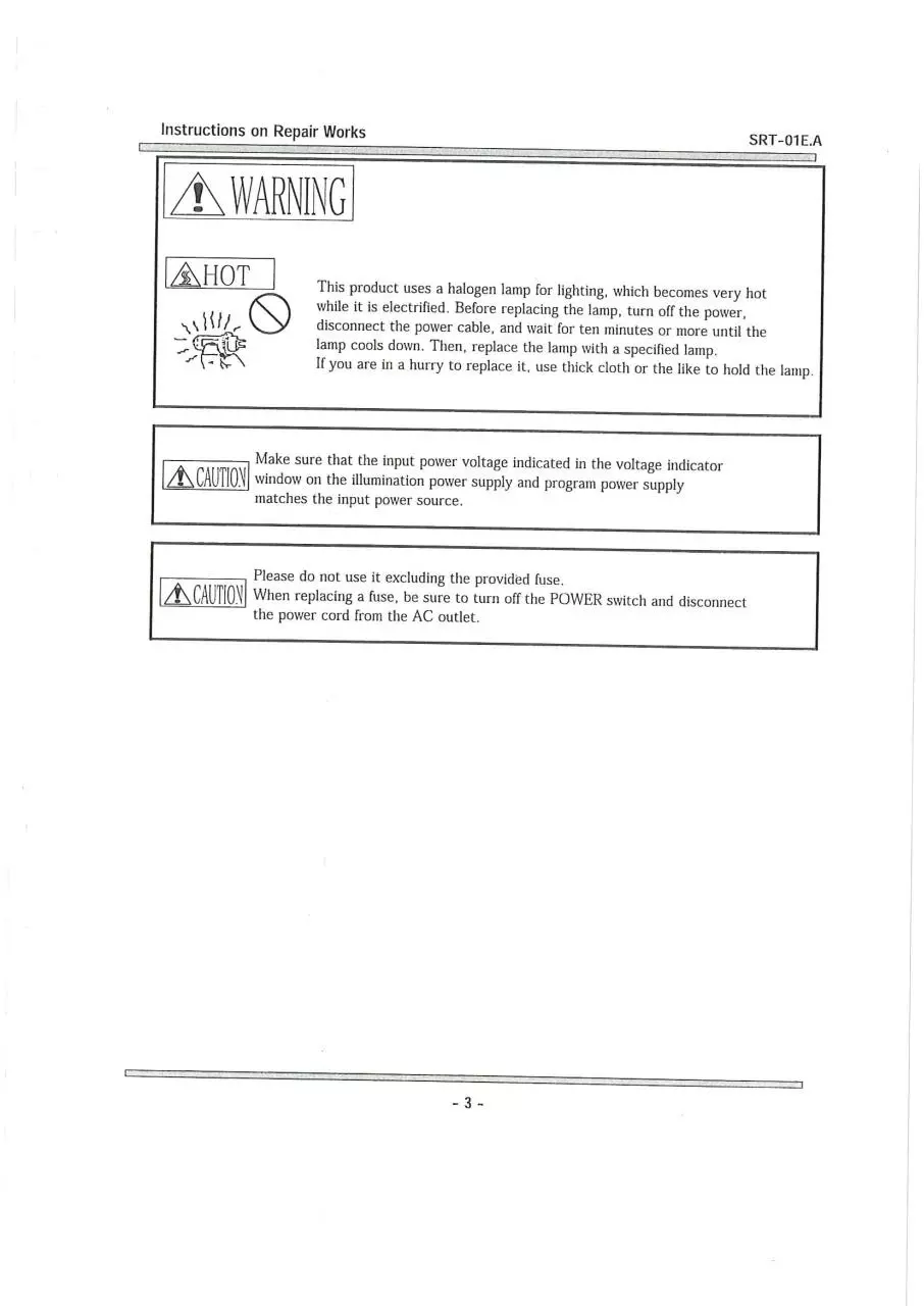 Page 3 of 46, Righton RS 1000 Repair Manual