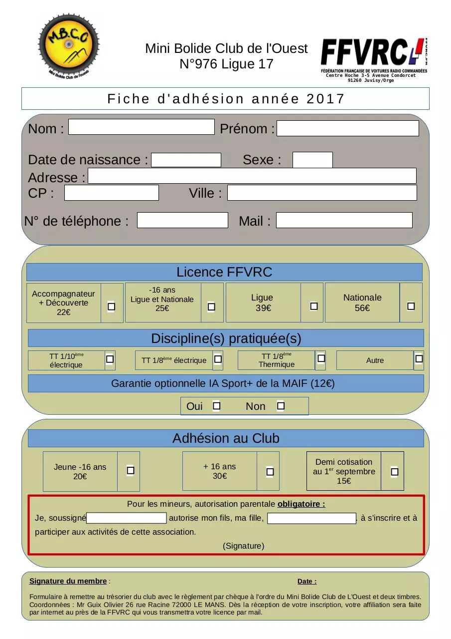 Document preview - fiche adhésion MBCO.pdf - Page 1/1