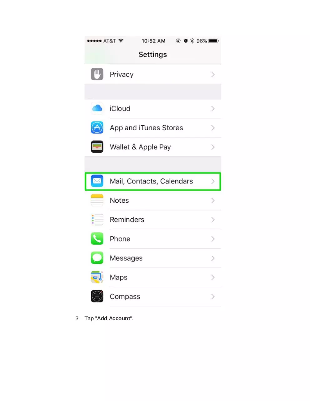 Page 2 of 12, iOS Device Set Up Guide (UA) (1)