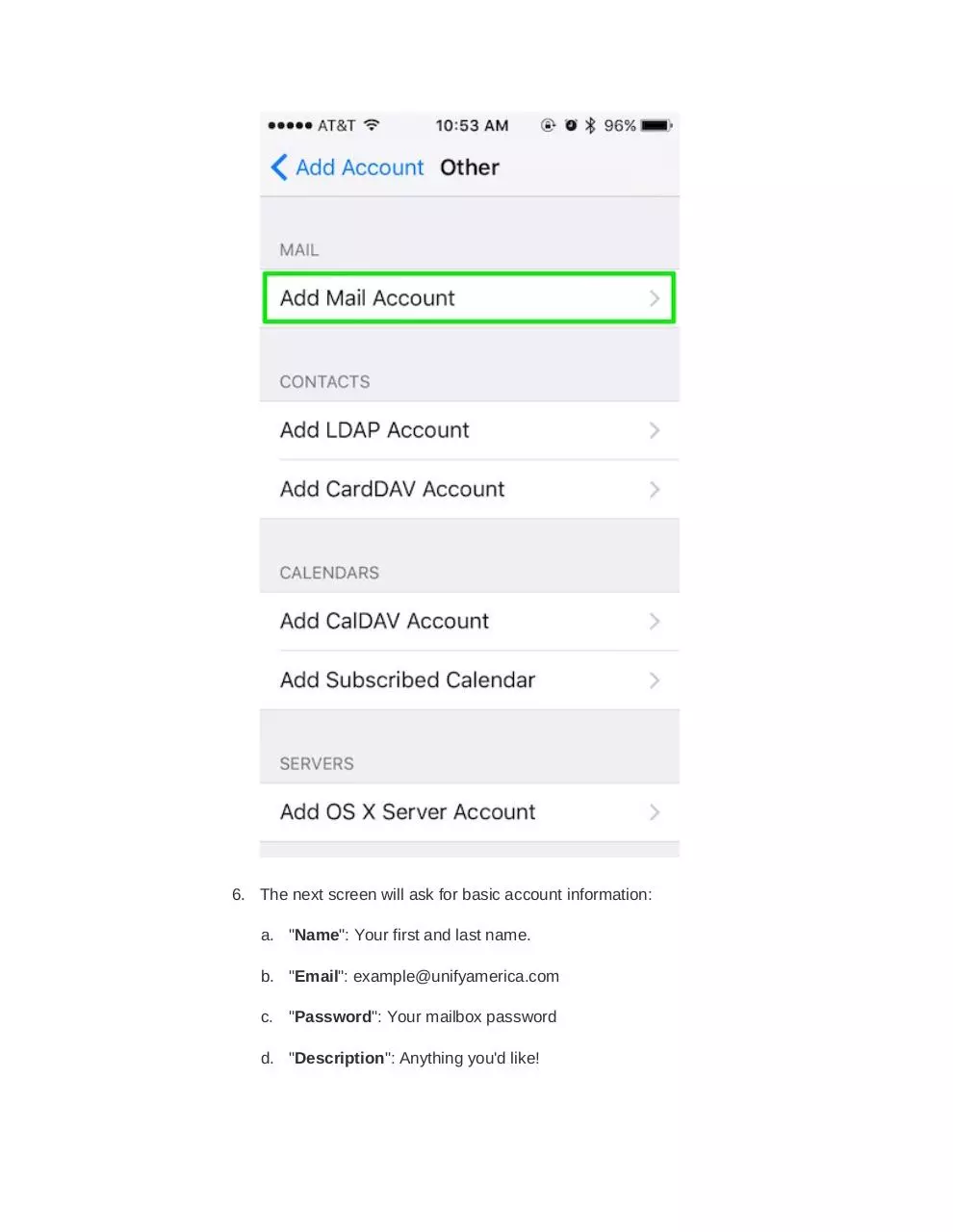 Page 5 of 12, iOS Device Set Up Guide (UA)
