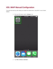 Page 1, iOS Device Set Up Guide (UA)