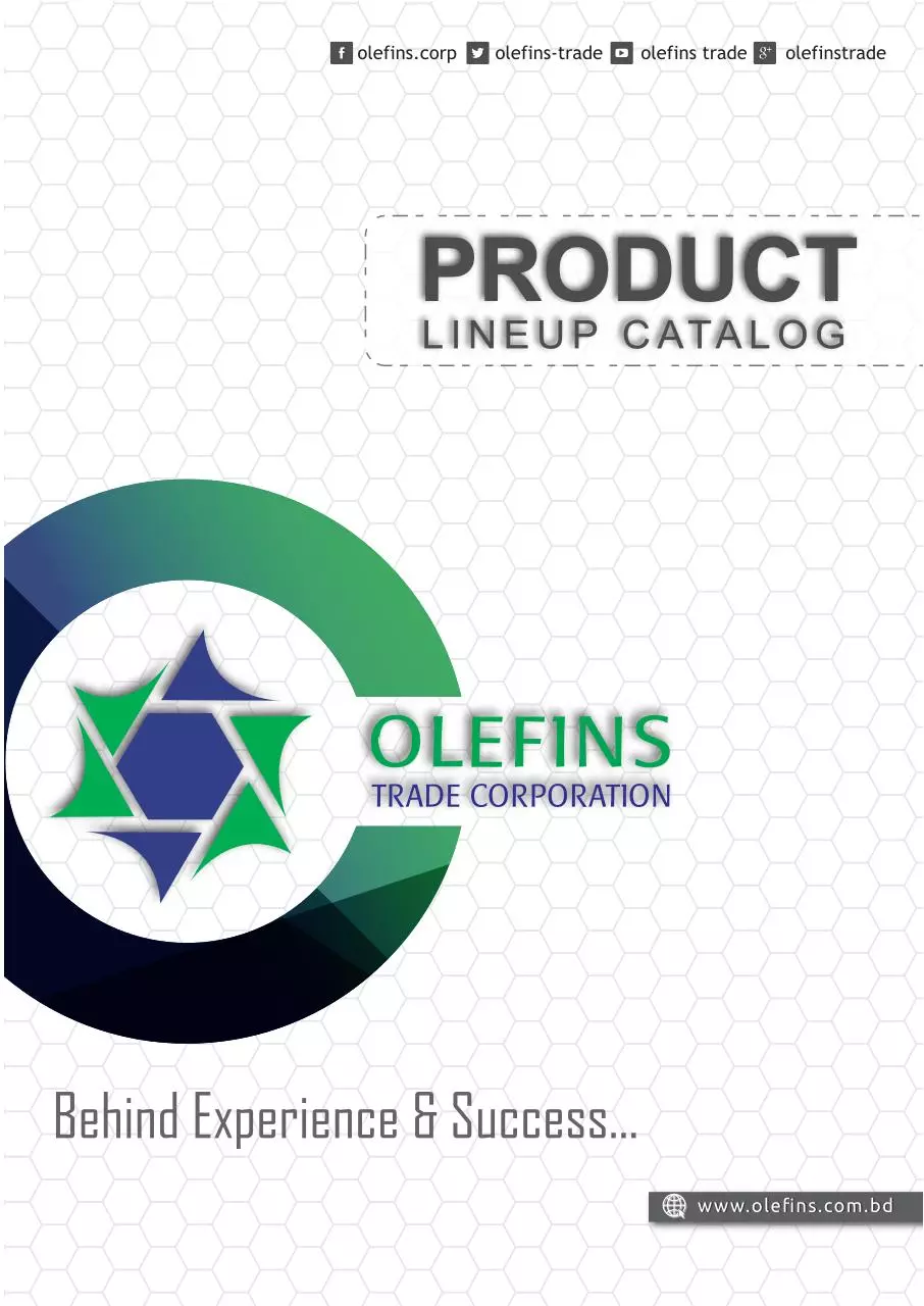 Page 1 of 40, Catalog Olefins 2017