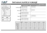 Page 3, 2 ci qrup üçün nÉ™ticÉ™ vÉ™rÉ™qi (açÄ±q test)