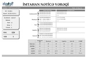 Page 5, 2 ci qrup üçün nÉ™ticÉ™ vÉ™rÉ™qi (açÄ±q test)