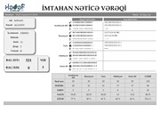 Page 5, 3 cü qrup üçün nÉ™ticÉ™ vÉ™rÉ™qi (açÄ±q test)