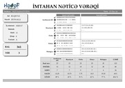 Page 3, 4 cü qrup üçün nÉ™ticÉ™ vÉ™rÉ™qi (açÄ±q test)