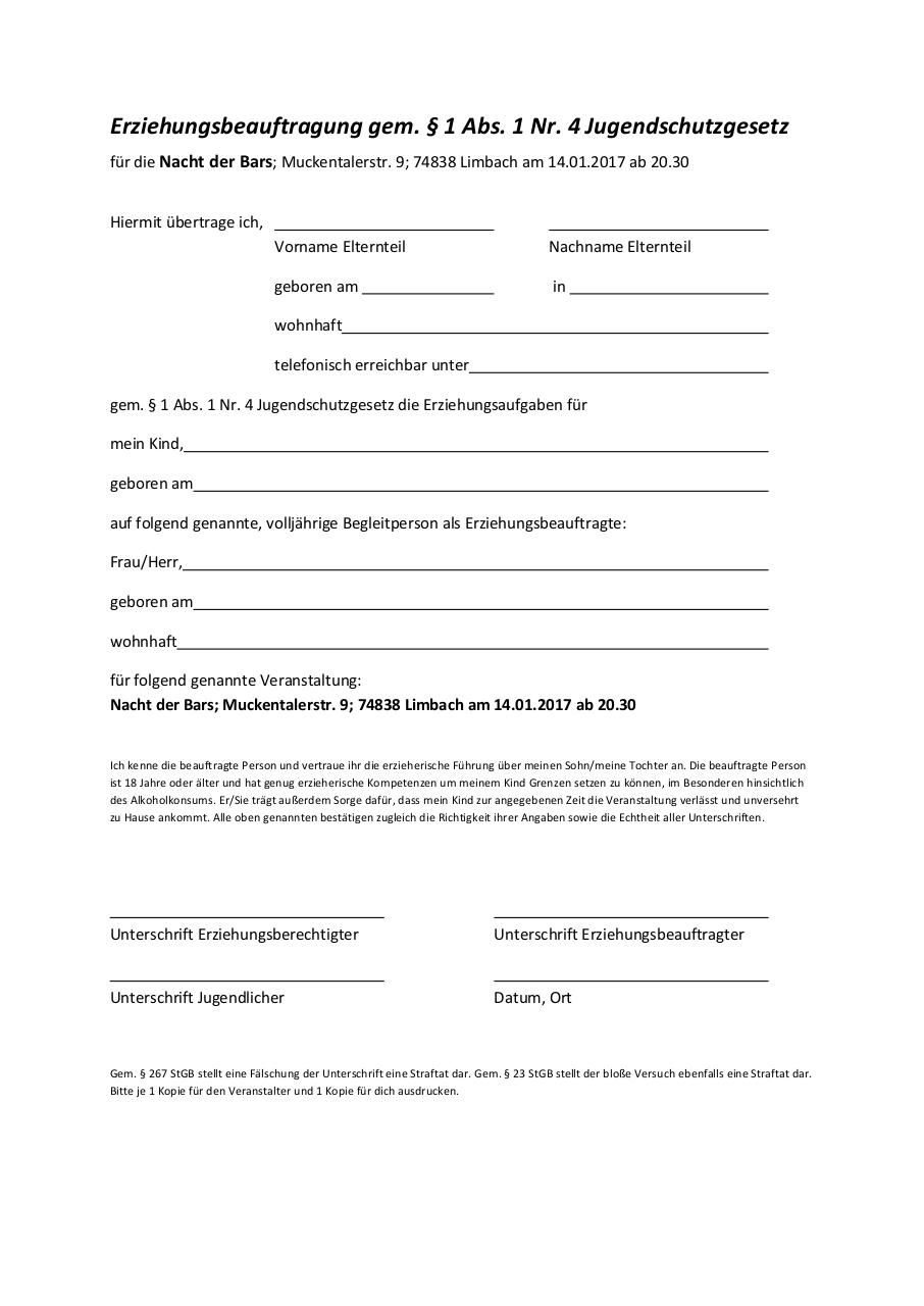Document preview Erziehungsbeauftragung Nacht der Bars.pdf - page 1/1