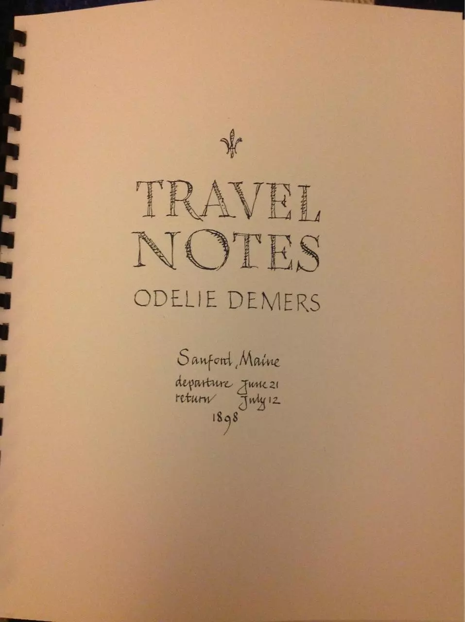 Page 2 of 61, Odelie's Travel Diary Clear Version