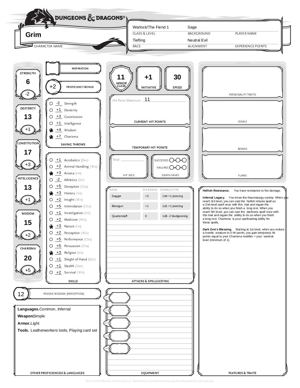 Document preview dungeons and dragons buster.pdf - page 1/3