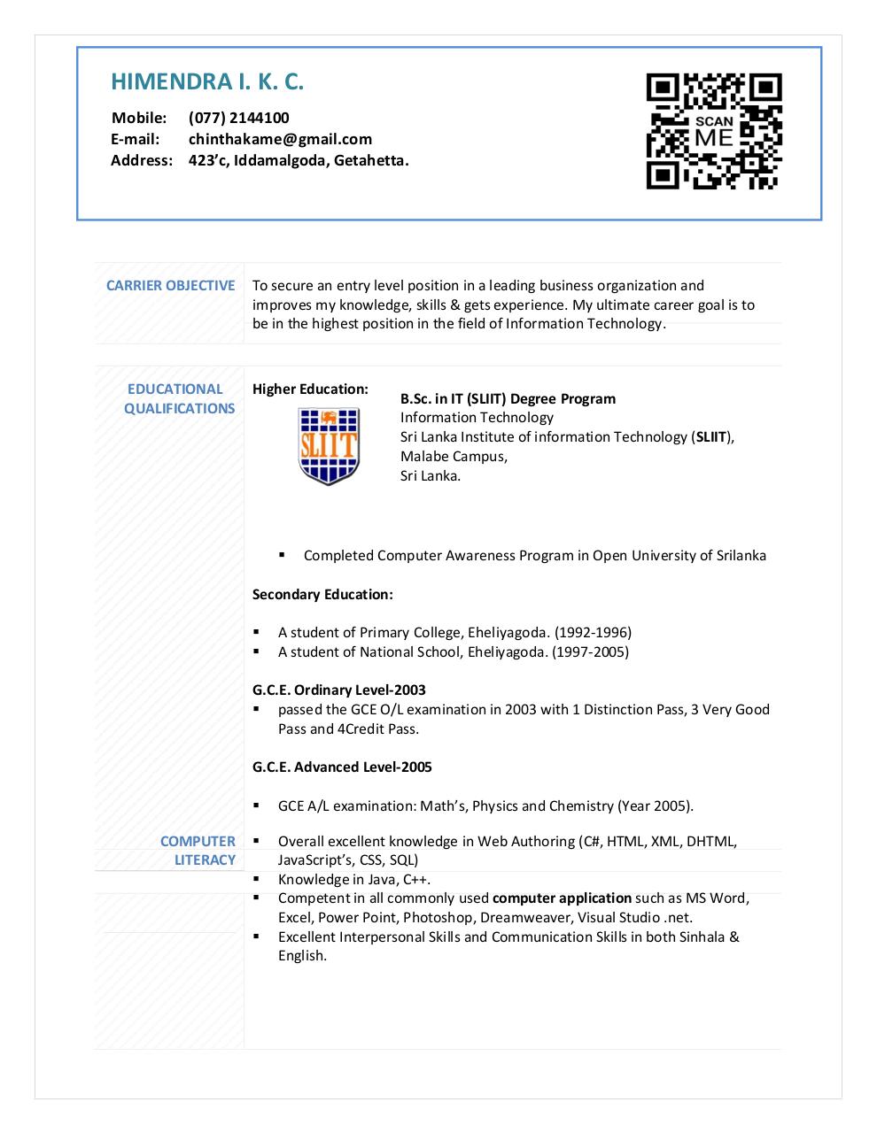 Document preview Curriculum Vitae .pdf - page 1/3
