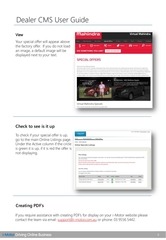 Page 4, Dealer CMS User Guide 2016