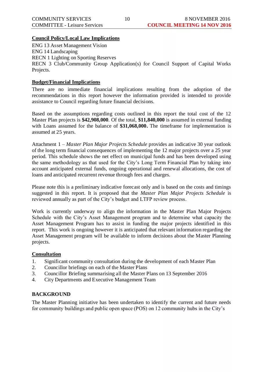 Page 2 of 11, Partial minutes comm serv 8 11 16
