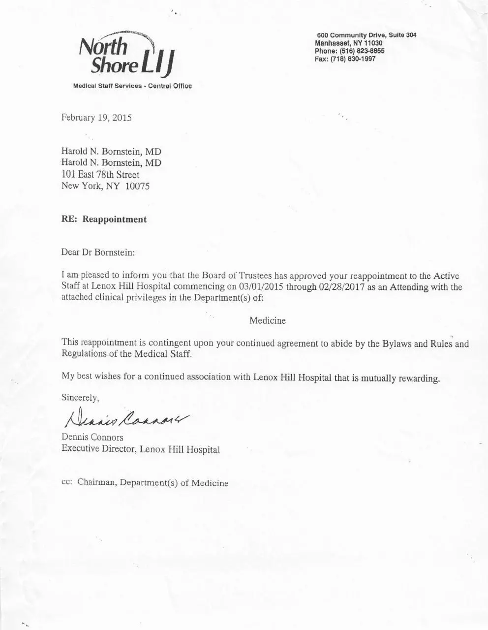 Page 1 of 2, Trump Medical