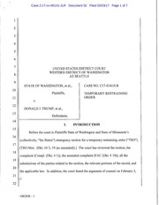 Page 1, Robart Order