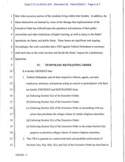 Page 5, Robart Order