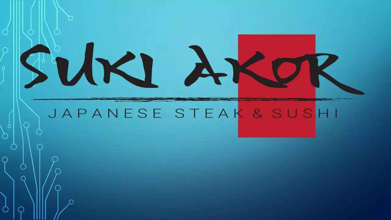 Page 1 of 8, Suki Akor Charlotte Menu