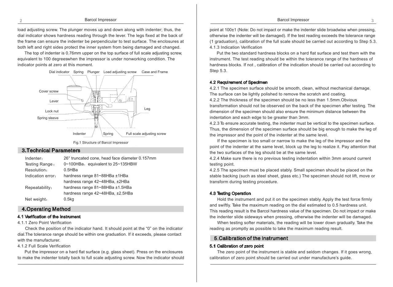 Page 3 of 6, 934 1 barcol english users manual2