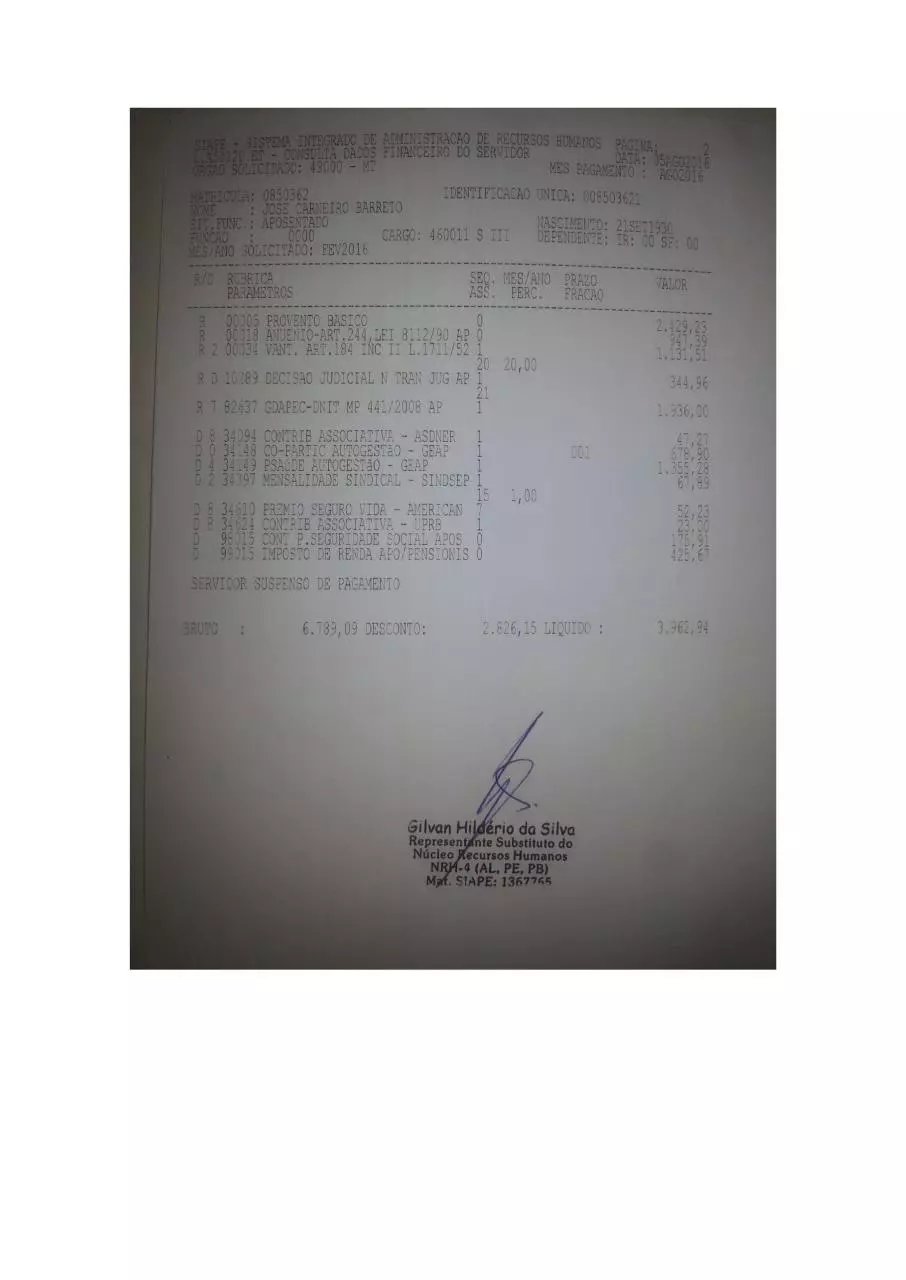 Page 2 of 4, Contra cheques José Barreto
