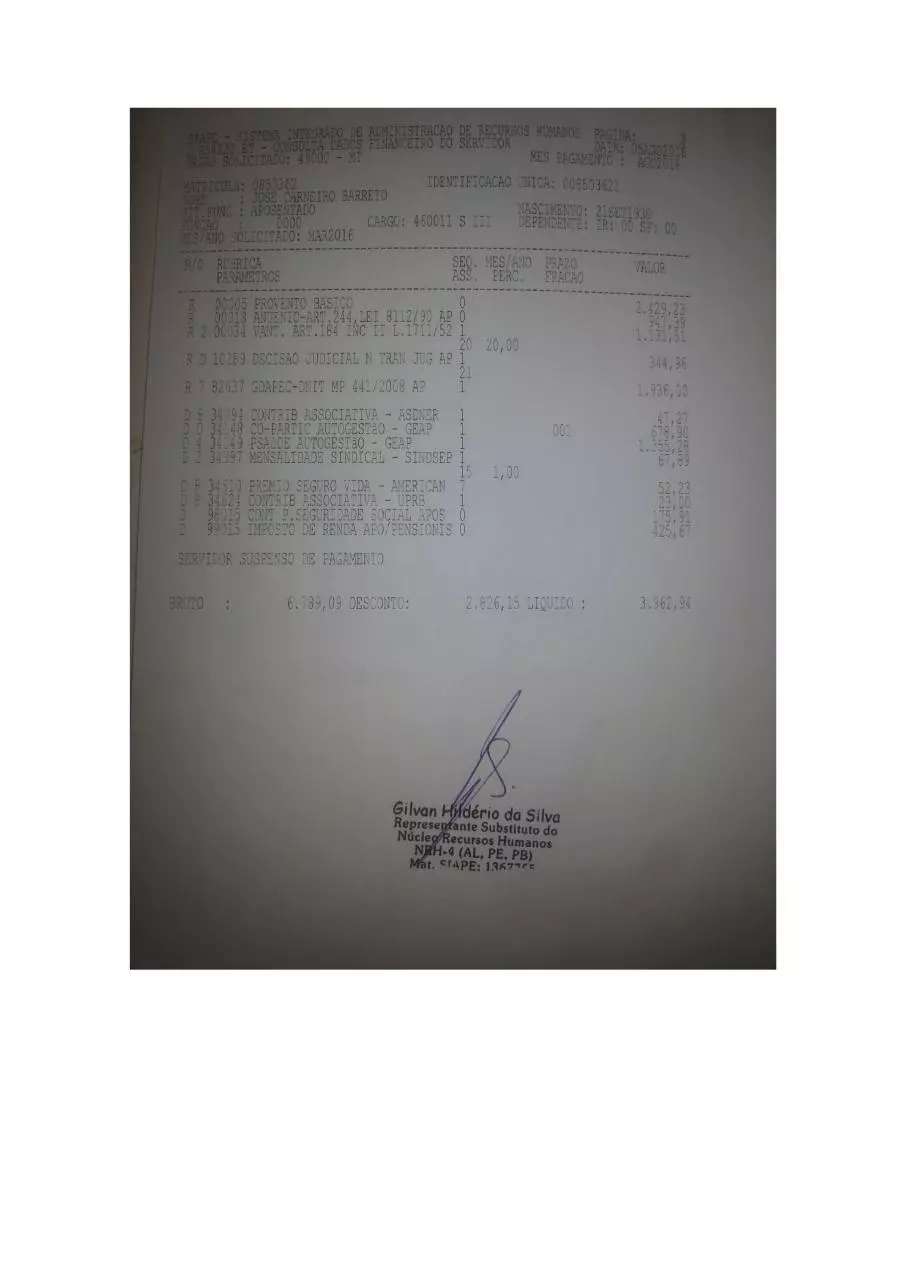 Page 3 of 4, Contra cheques José Barreto