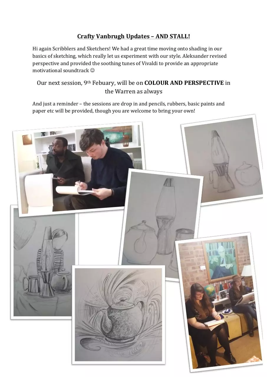 Page 1 of 1, Crafty Vanbrugh Updates