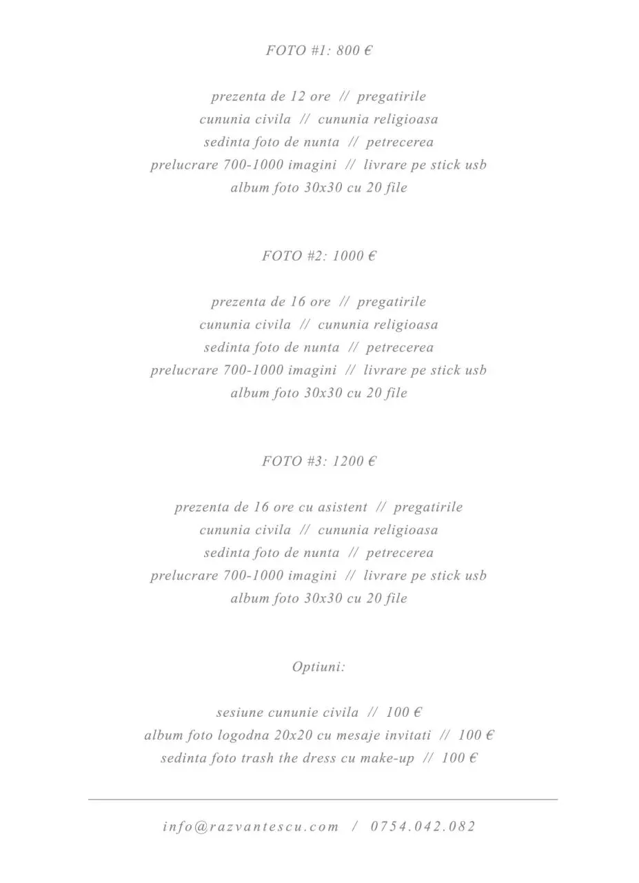 Page 2 of 2, oferta nunta