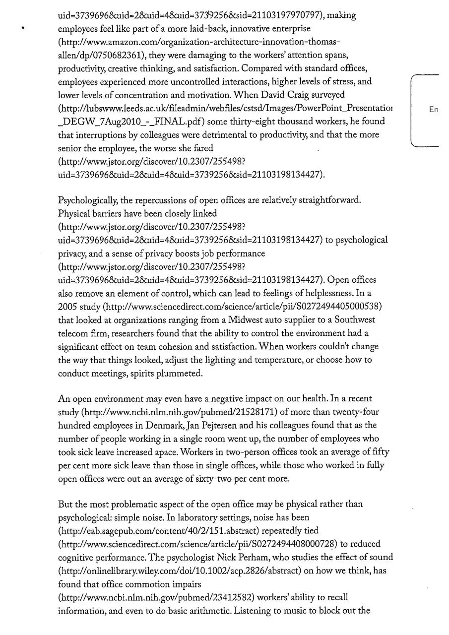 Page 2 of 4, The open office trap