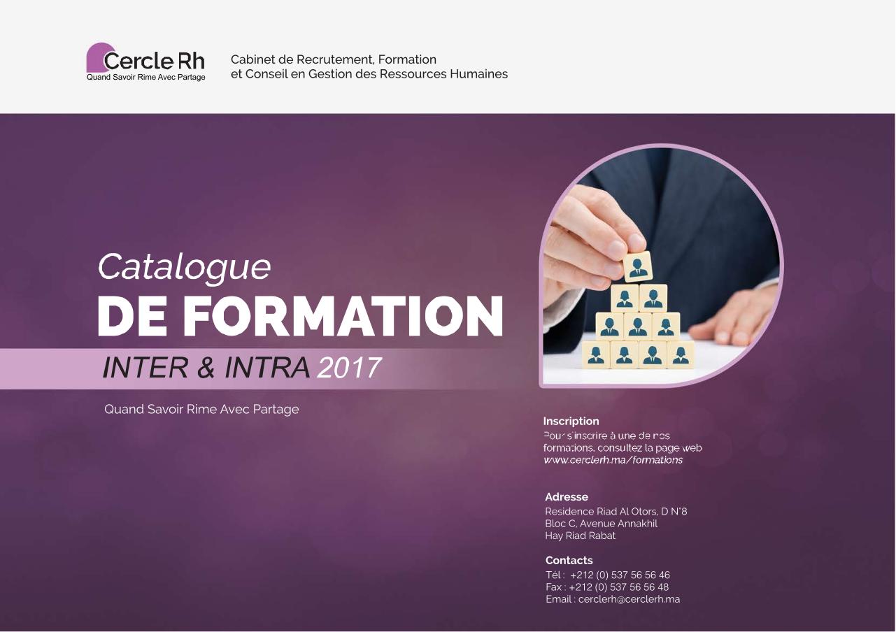 Catalogue Formations 2017 Cercle RH.pdf - page 1/43
