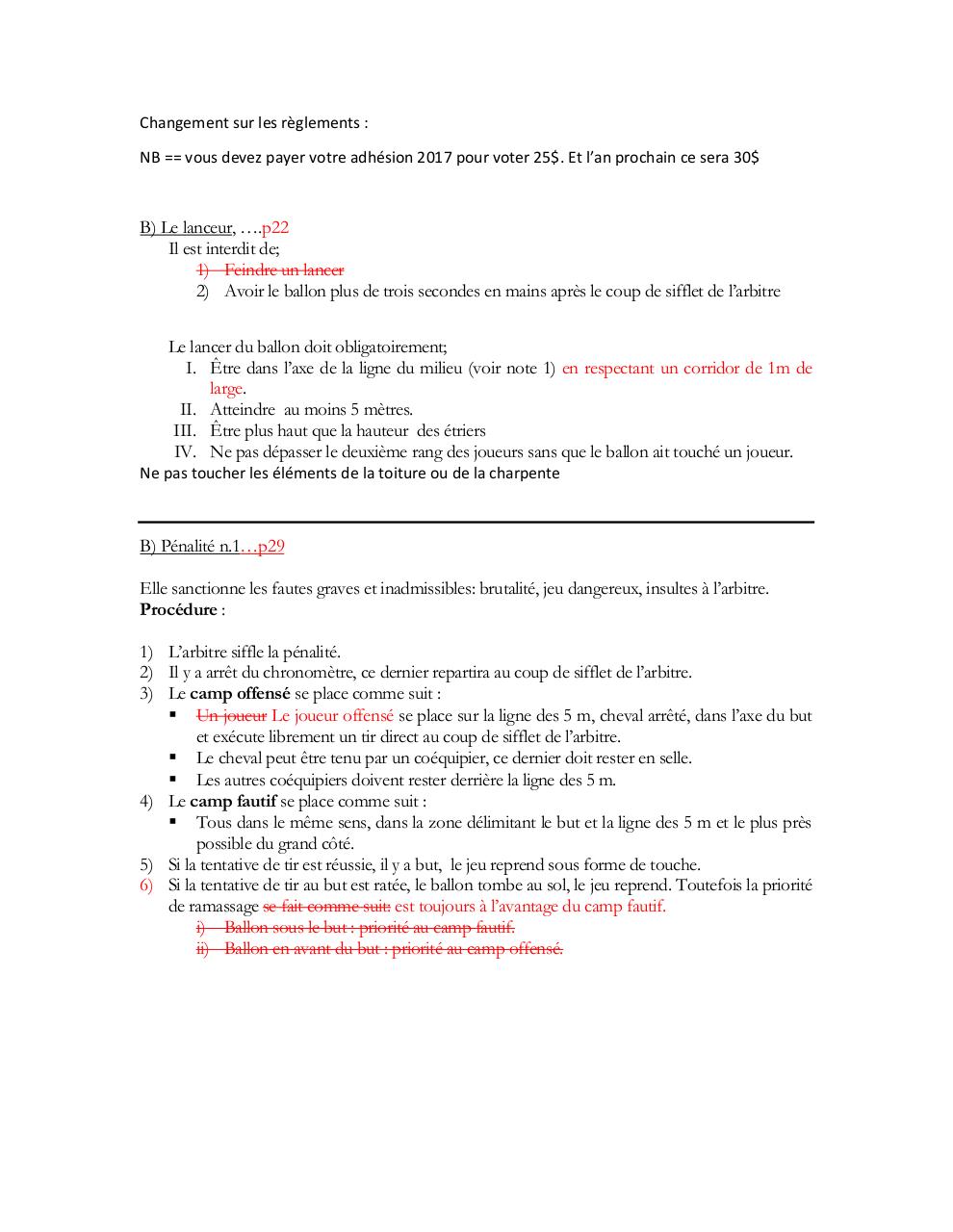Document preview Changement sur les rÃ¨glements.pdf - page 1/2