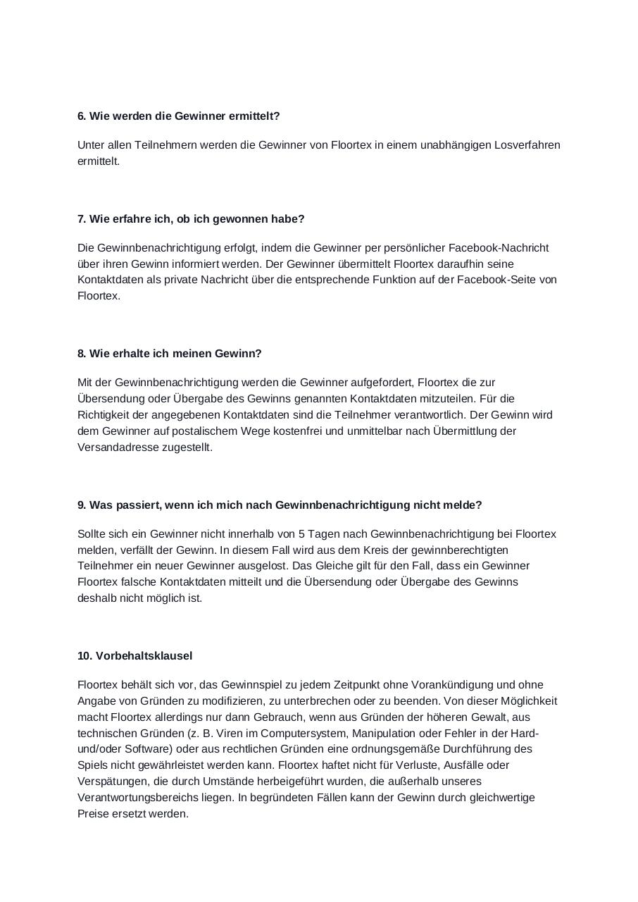 Document preview Gewinnspiel Teilnahmebedingungen_170217.pdf - page 3/4