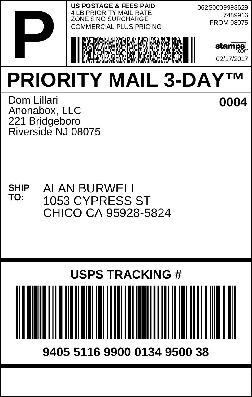 Page 1 of 1, Labels 989221049 1 (1)