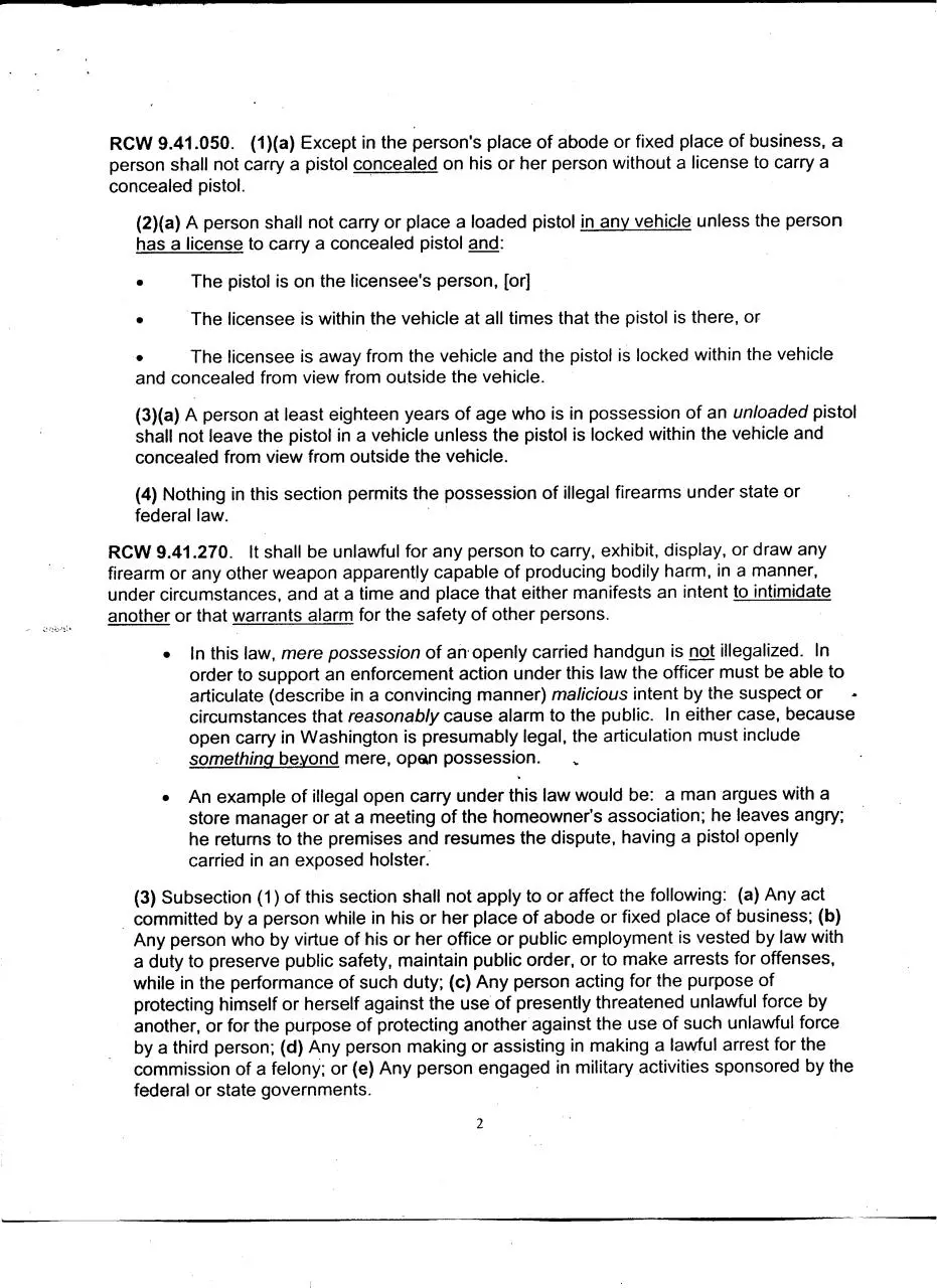 Page 2 of 4, oc training bulletin federal way