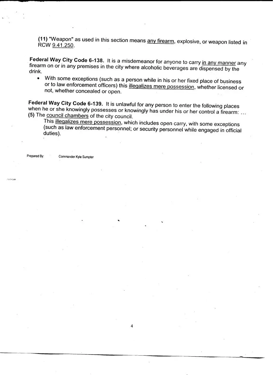Page 4 of 4, oc training bulletin federal way