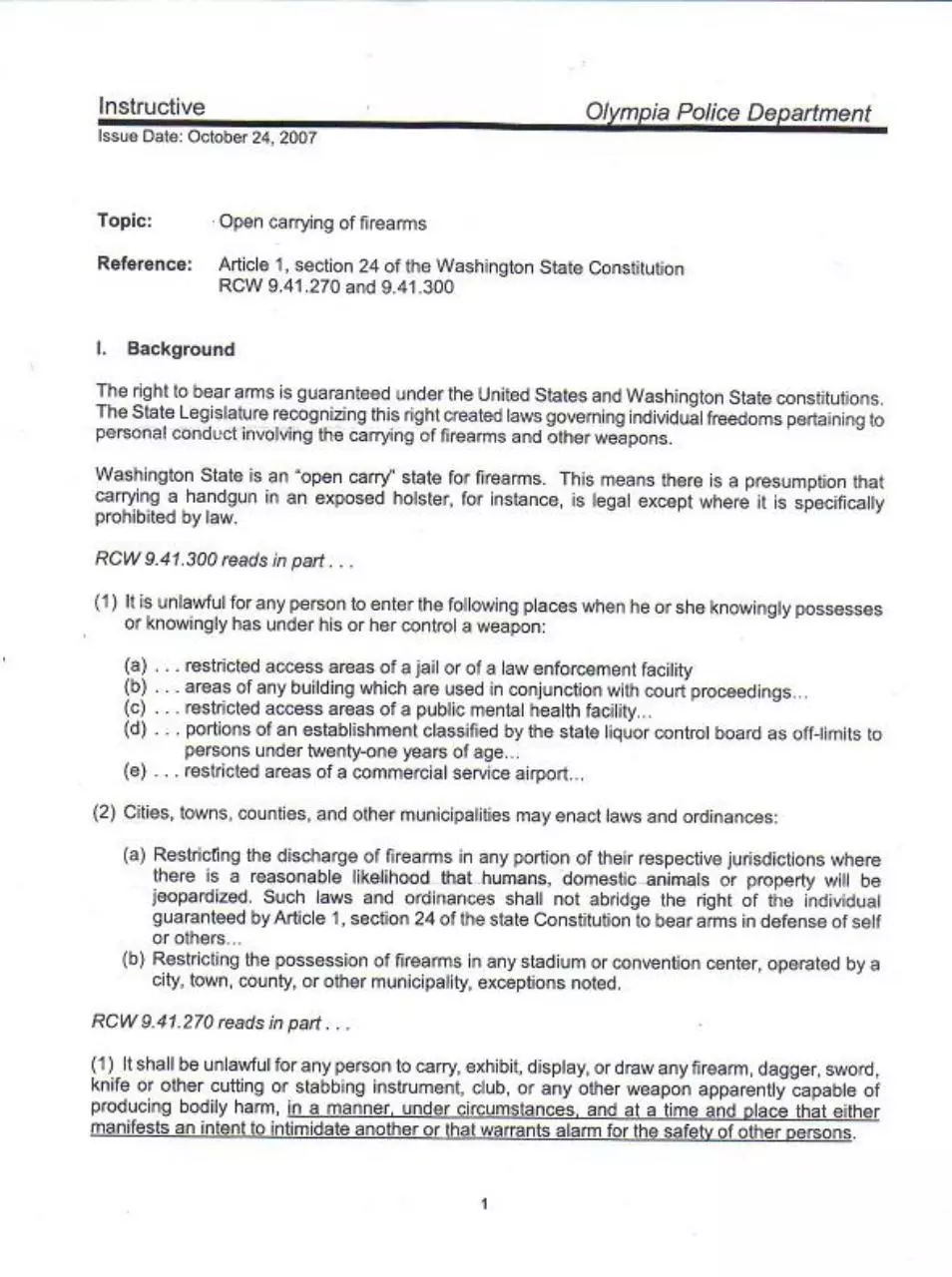 Page 1 of 3, Oly Training