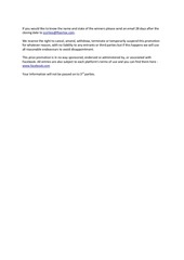 Page 2, Terms and Conditions 20th 27th February USA