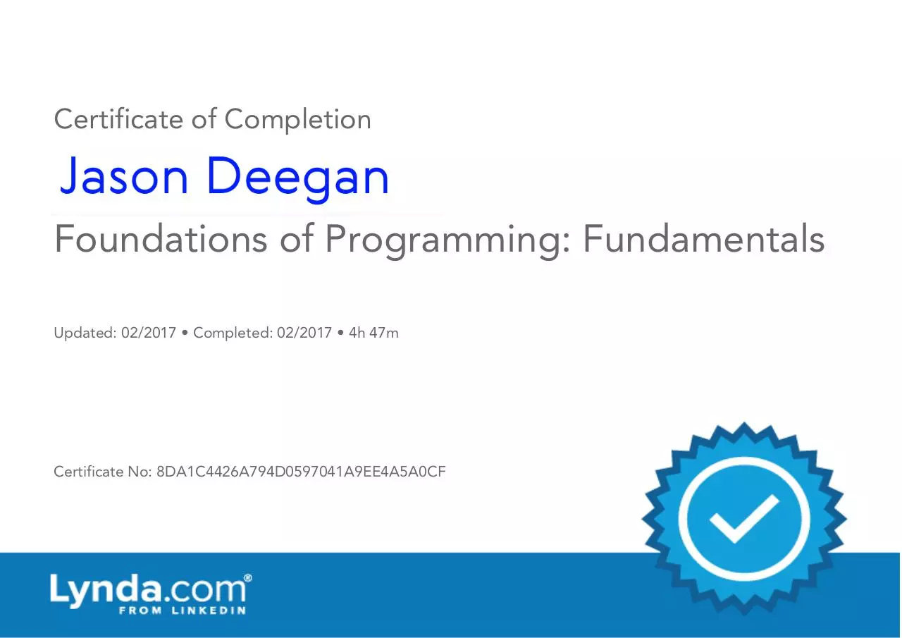 Document preview - FoundationsofProgramming.pdf - Page 1/1