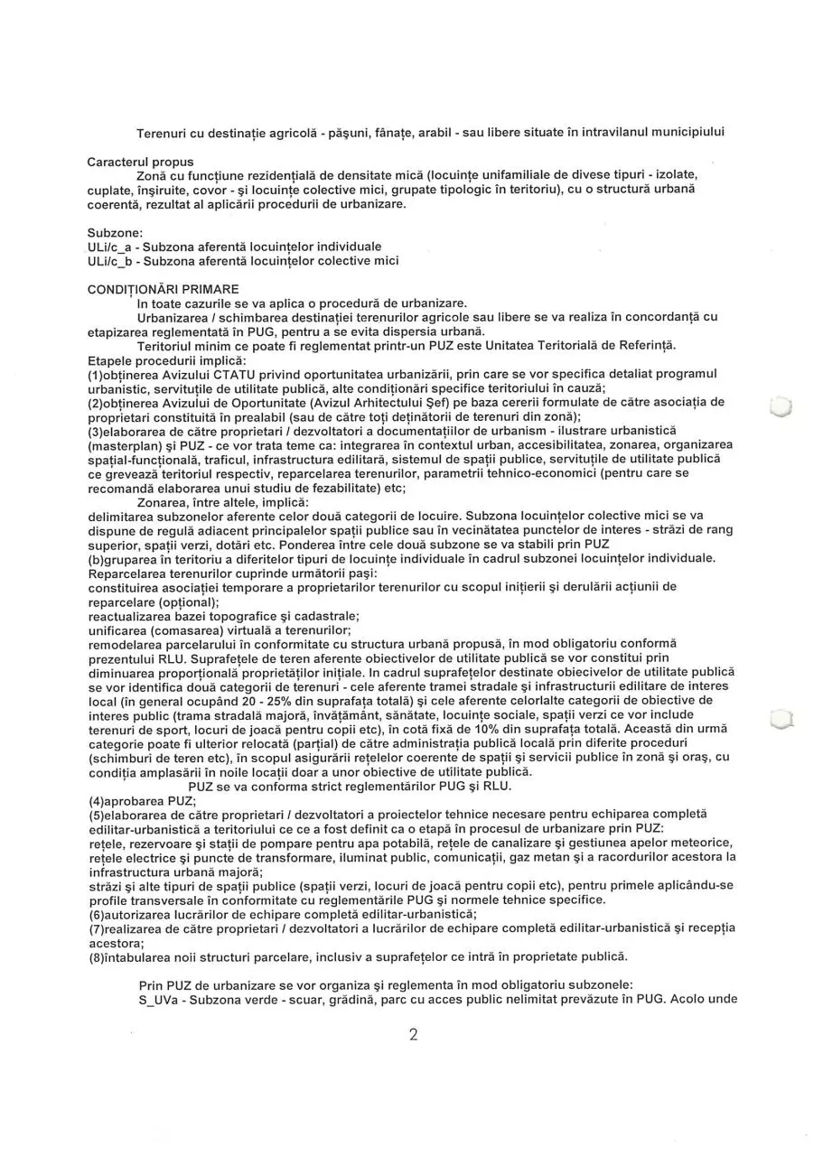 Page 2 of 16, Certificat de Urbanism nr. 4917 22.10.2015