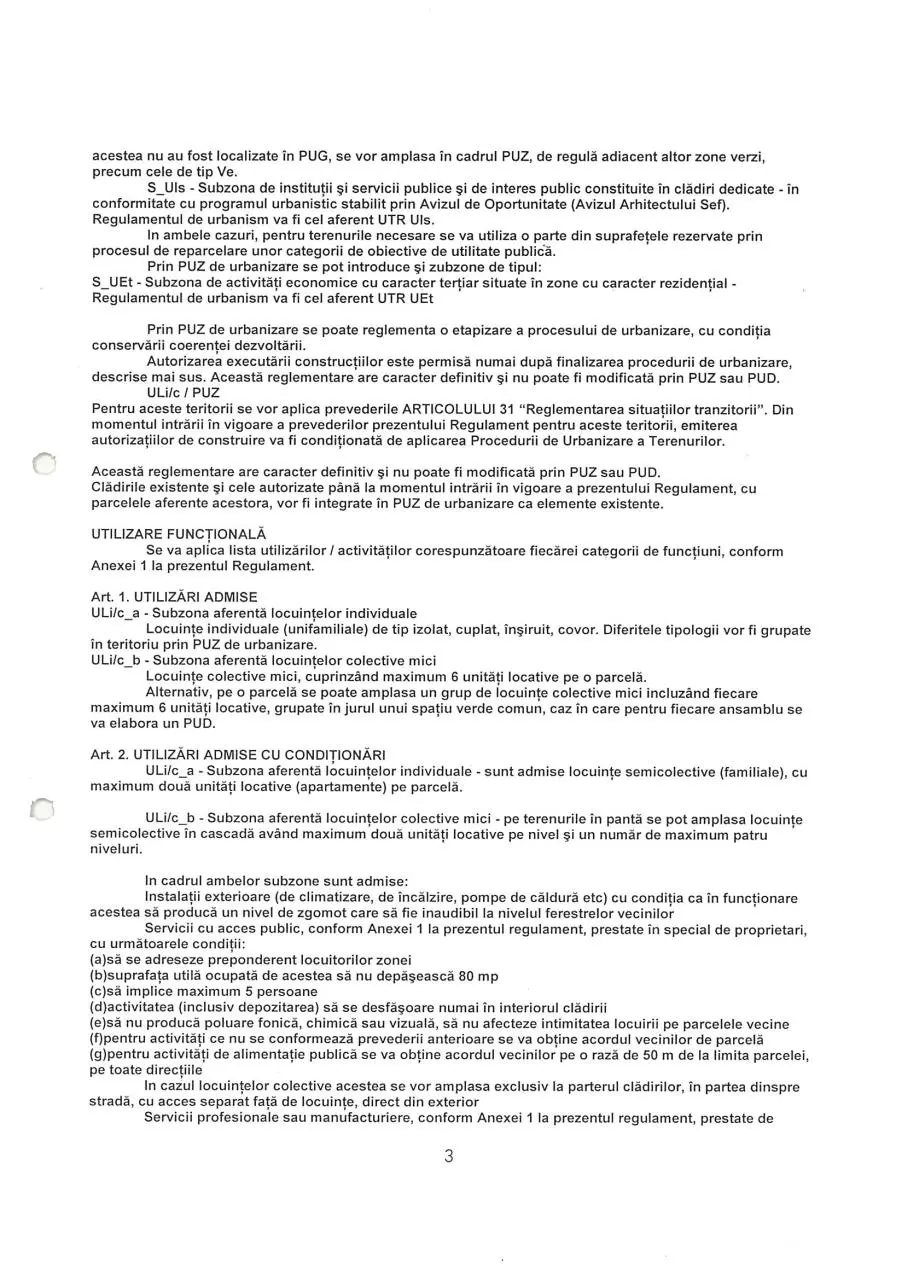 Page 3 of 16, Certificat de Urbanism nr. 4917 22.10.2015