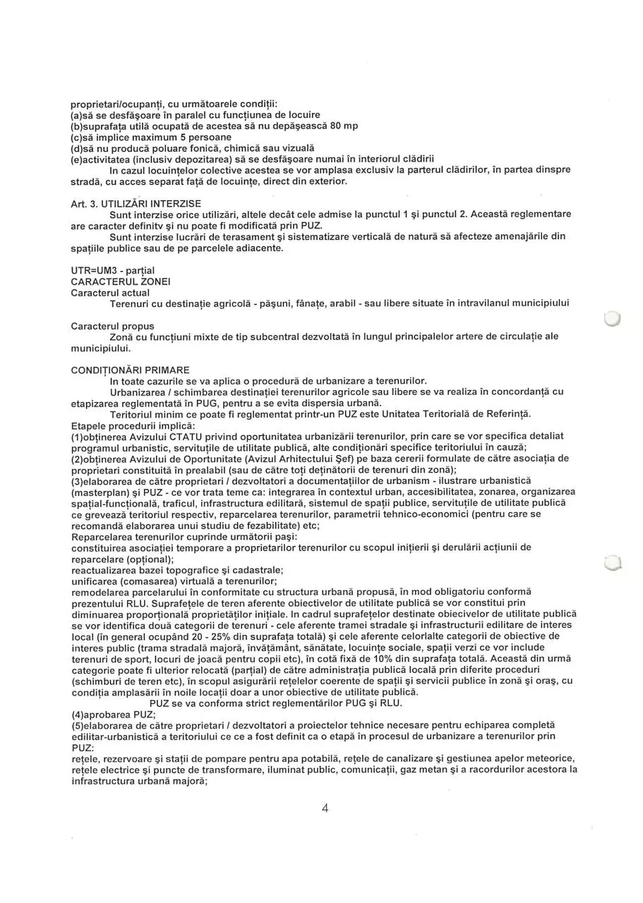 Page 4 of 16, Certificat de Urbanism nr. 4917 22.10.2015