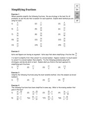simplifying fractions mixed