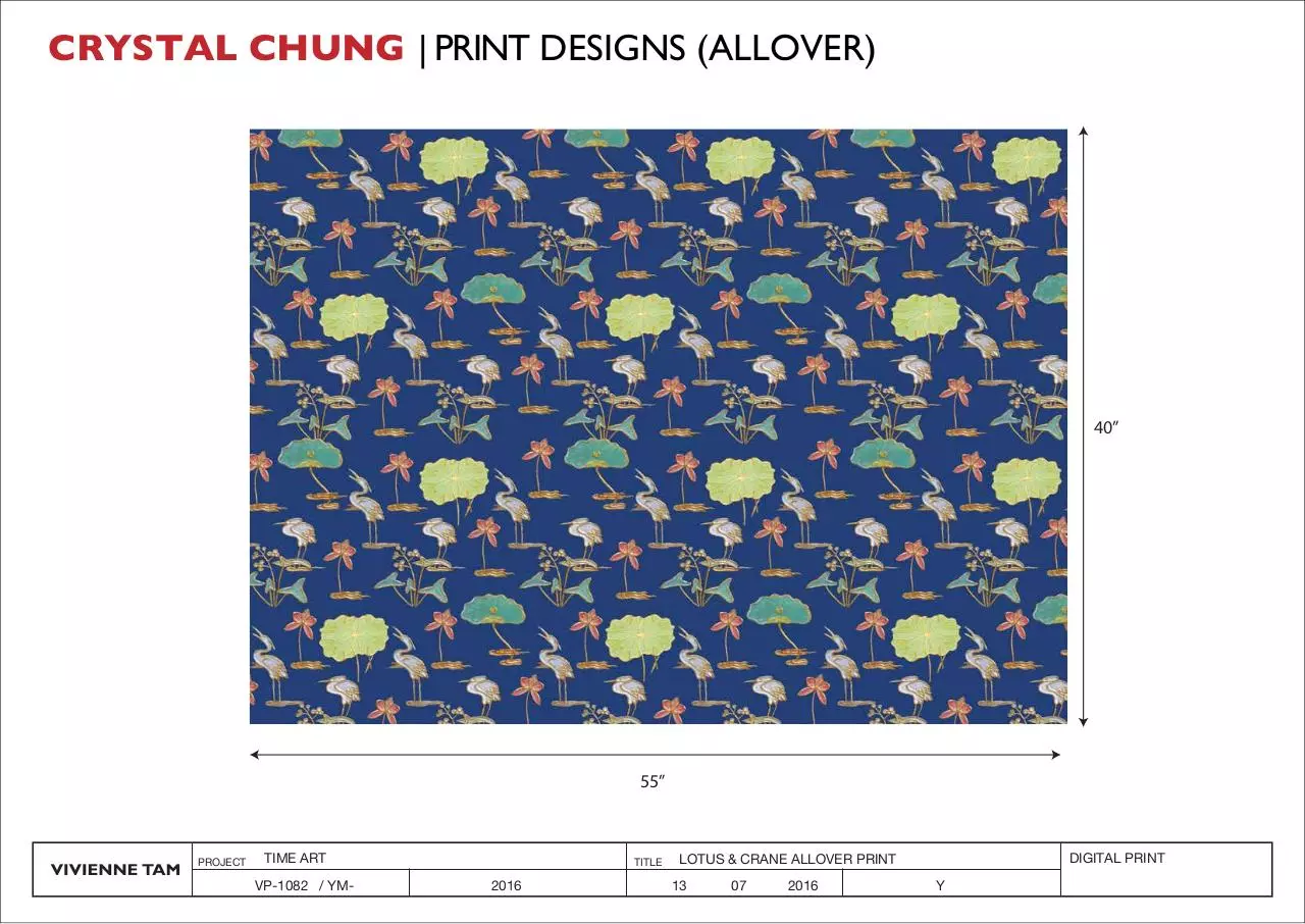 Page 4 of 8, Allover print & Surface Designs Portfolio Crystal Chung