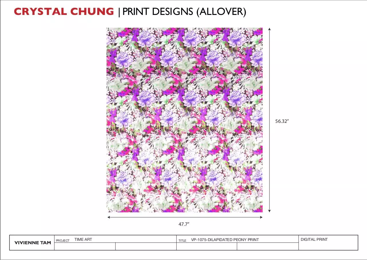 Page 5 of 8, Allover print & Surface Designs Portfolio Crystal Chung