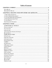 Page 2, Harry Potter RPG Magus Artefactum