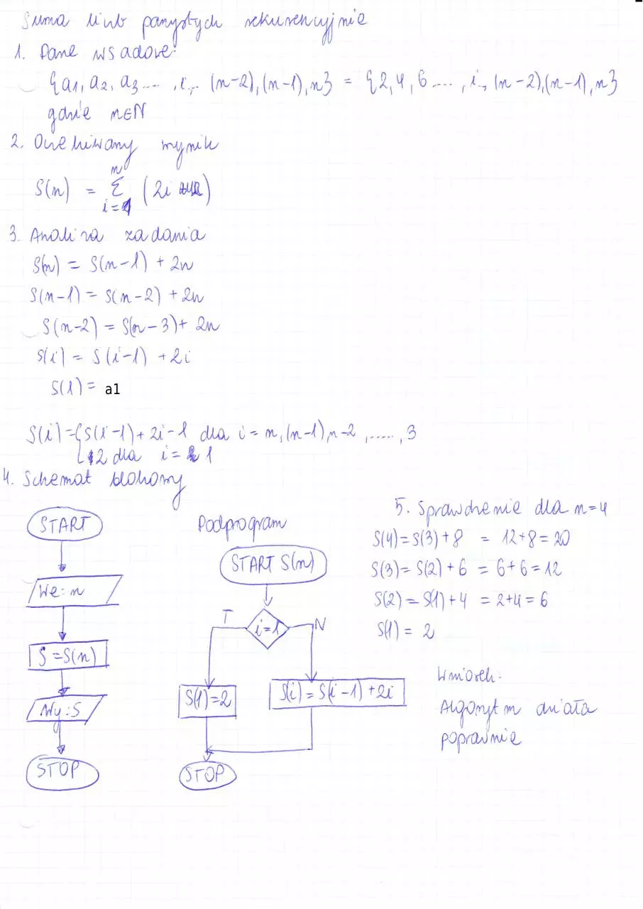 Page 4 of 14, Informatyka Algorytmy