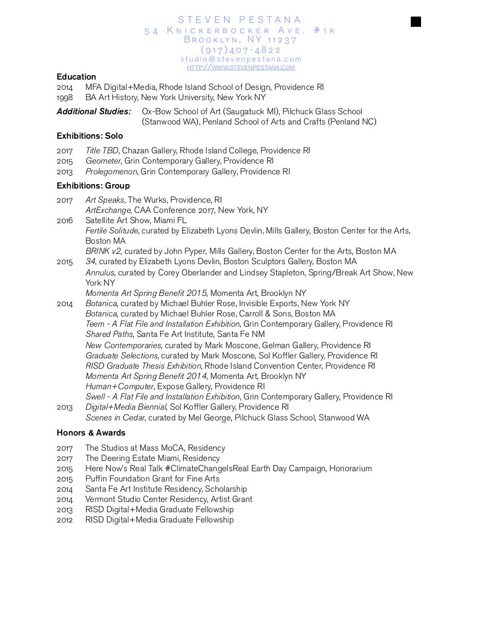 Document preview Pestana_CV_abridged.pdf - page 1/1