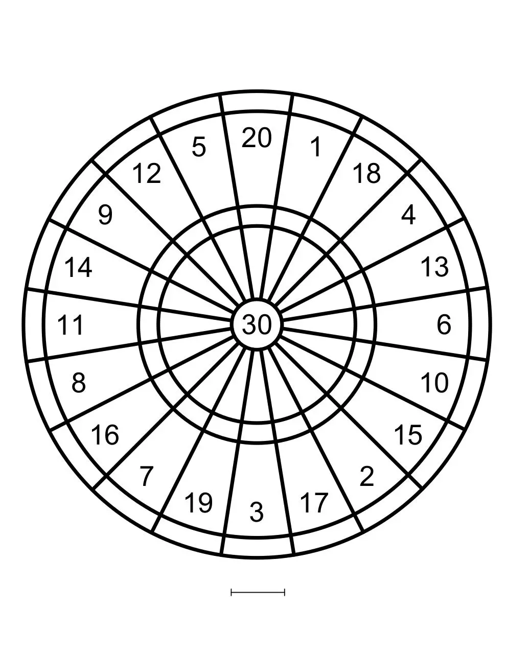 Document preview - Dart Board.pdf - Page 1/1